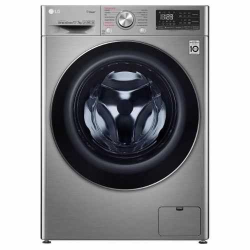 Lava e Seca Smart LG 11kg Aço Escovado com Inteligência Artificial AIDD™ VC4-CV5011TS4A 220V